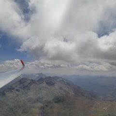 Flugwegposition um 11:52:06: Aufgenommen in der Nähe von Viamala, Schweiz in 3306 Meter